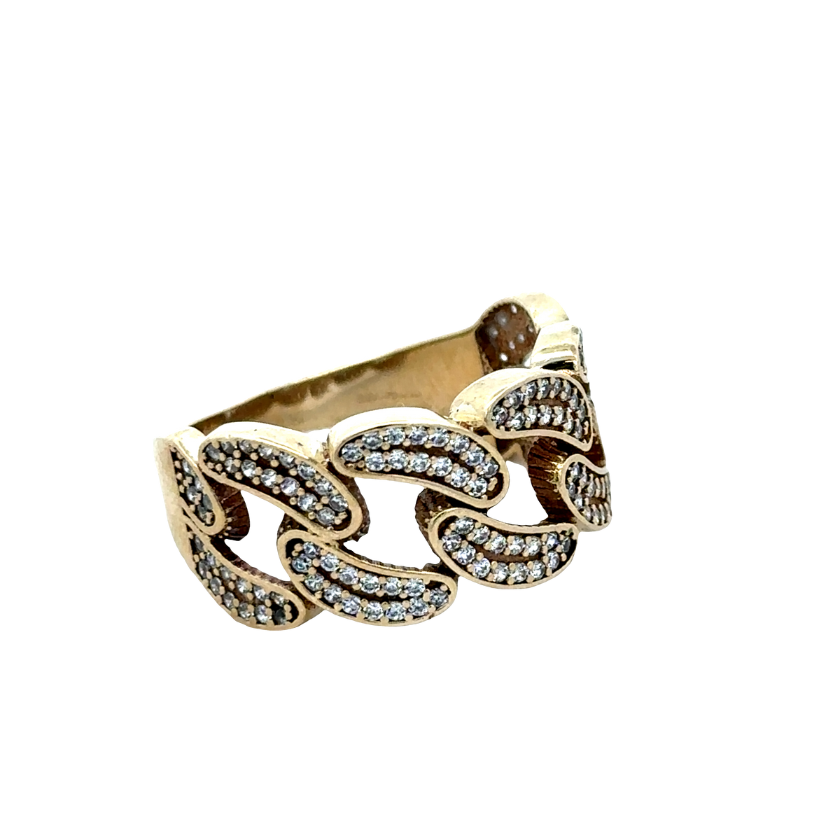 9ct yellow gold ring size X1/2 (sh27734b)