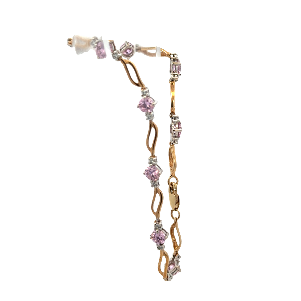 9ct yellow gold bracelet 4.7g (sh25781l)