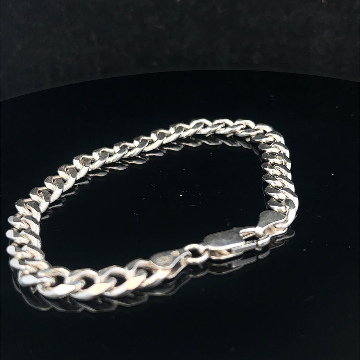 Silver curb bracelet 20.5g (sh25768l)