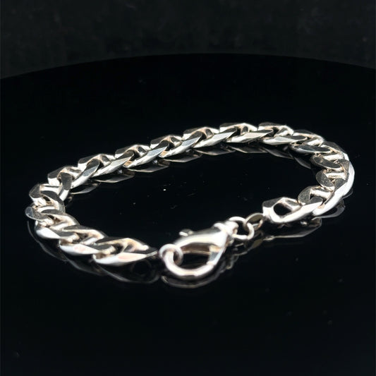 Silver bracelet 18.9g (sh26786b)