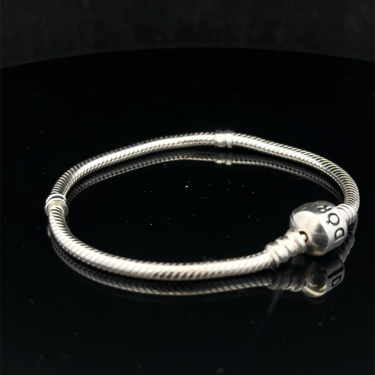Silver pandora bracelet 13.6g (sh25271l)