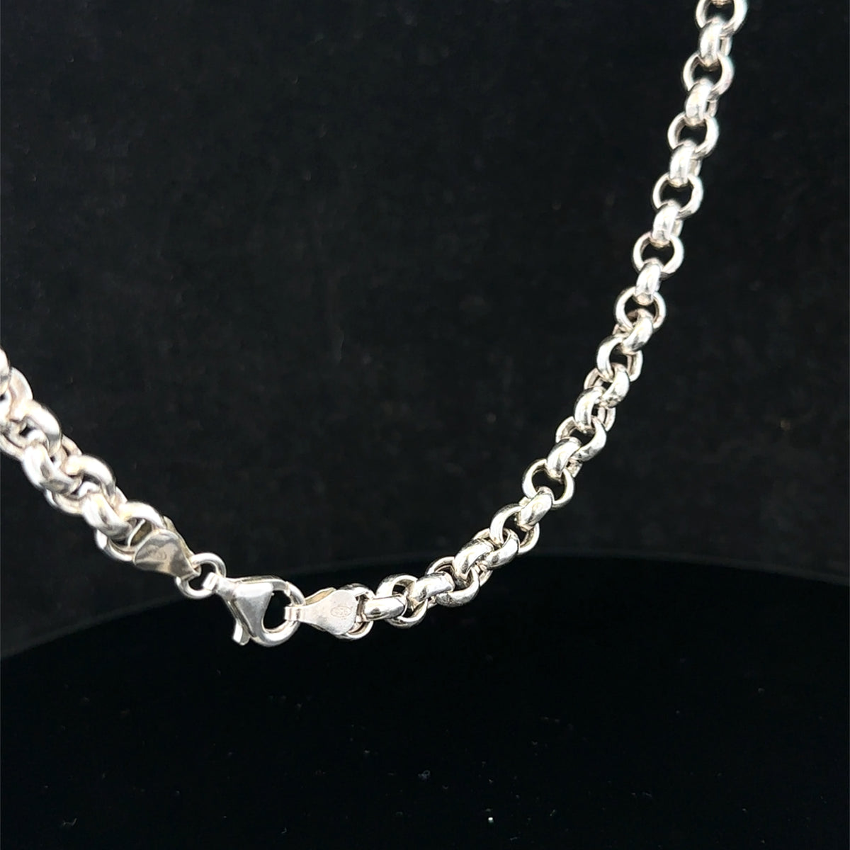 Silver belcher chain 28g (sh27224b)