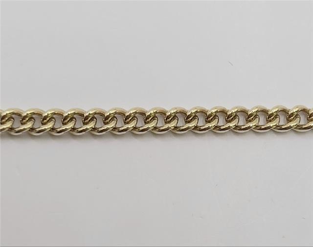 9ct gold bracelet weighing 12.6g and 21cm in length, featuring a sleek, polished design, unbranded jewelry accessory.