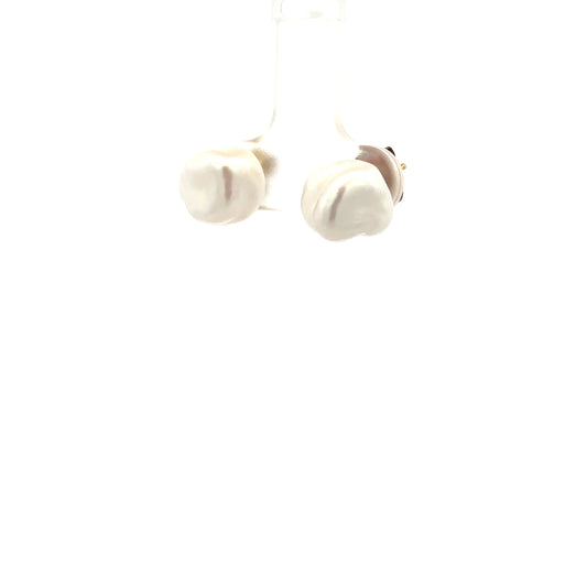 9ct yellow gold earrings weighing 2.6g, featuring a classic design, shown on a neutral background, unbranded jewelry.