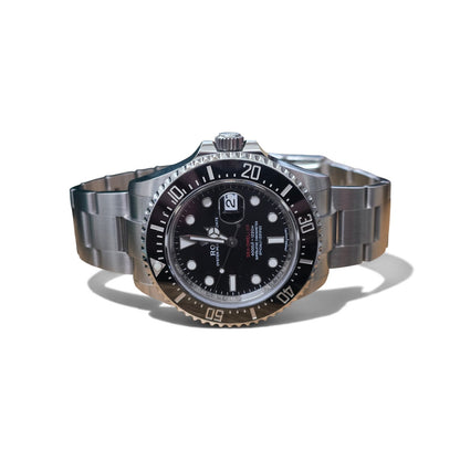 Rolex Sea-Dweller 43mm Ref. 126600 watch with black dial and Oystersteel bracelet, full set, 2017