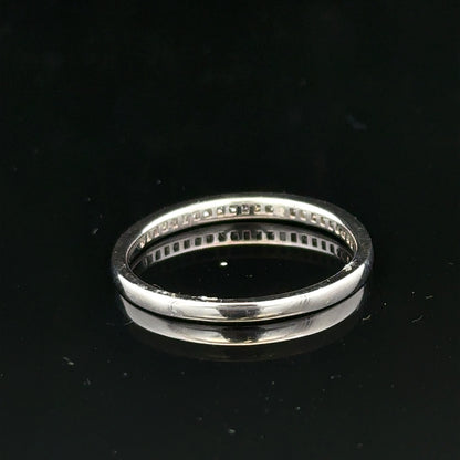 18ct white gold diamond ring in size Q1/2 with sparkling diamonds, unbranded jewelry, elegant fine jewelry accessory