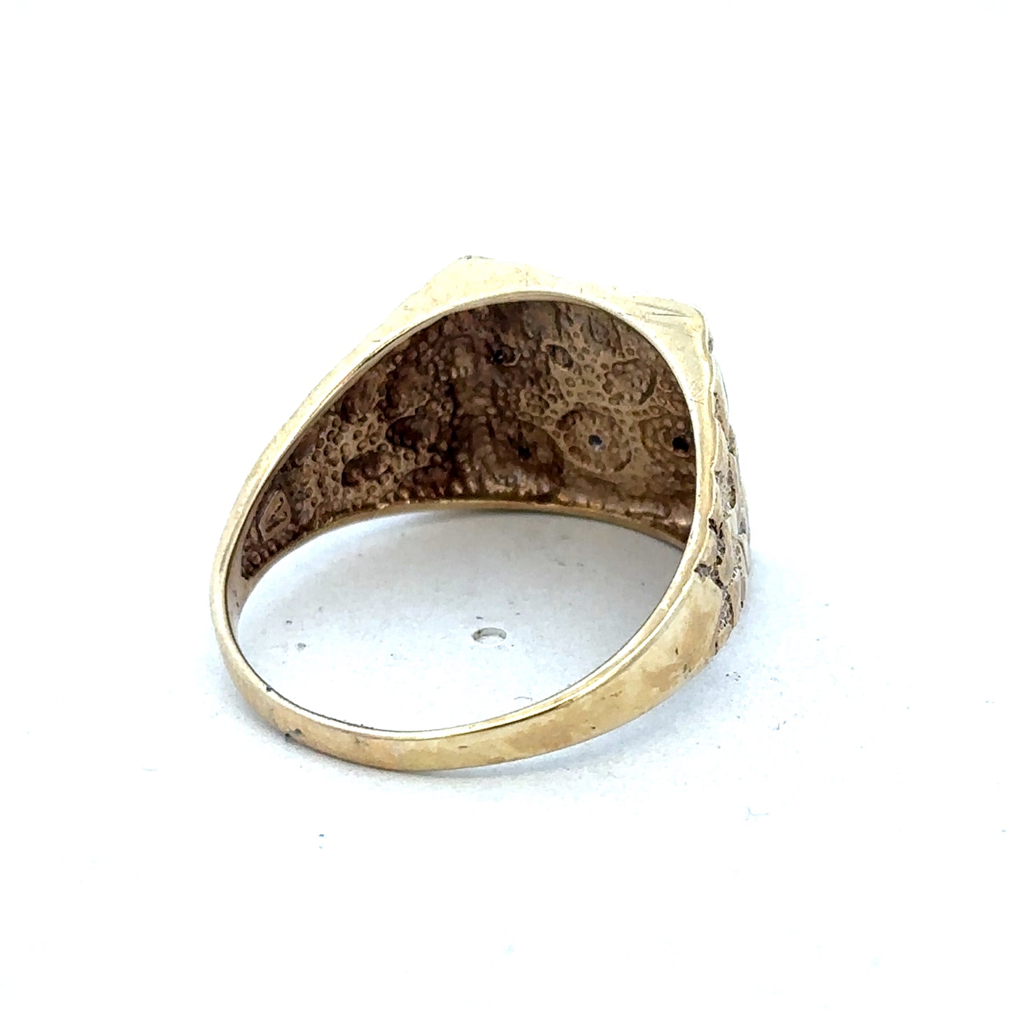 9ct yellow gold diamond ring size Z (sh25257l)