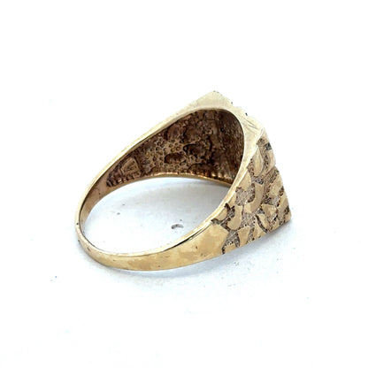 9ct yellow gold diamond ring size Z (sh25257l)