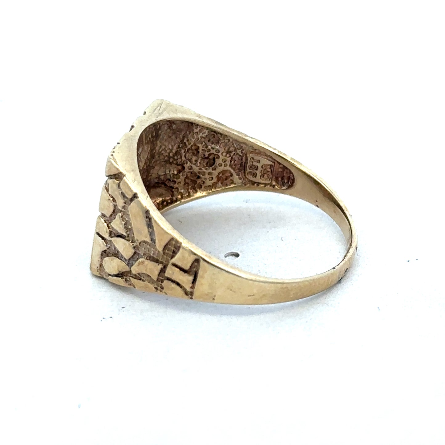 9ct yellow gold diamond ring size Z (sh25257l)