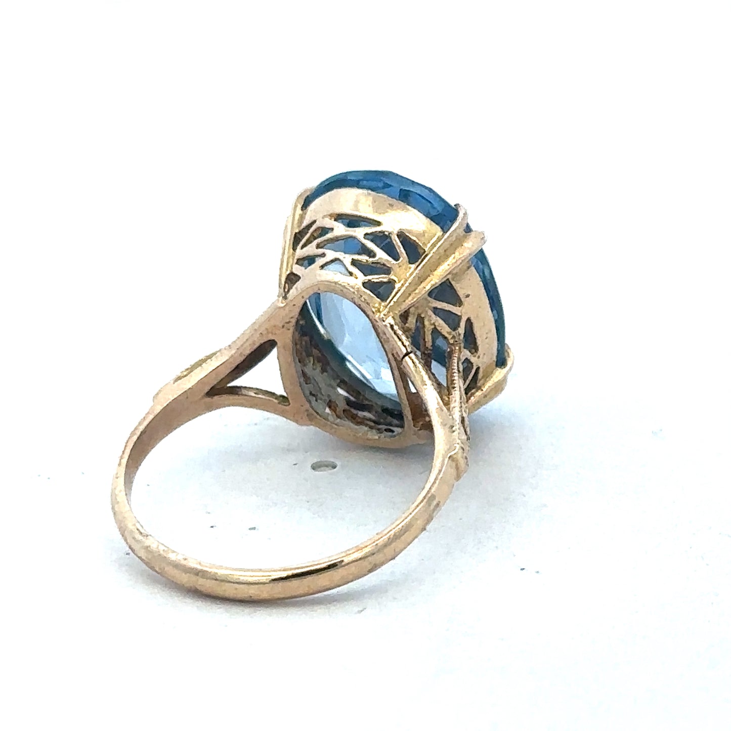 9ct yellow gold ring sh26860b