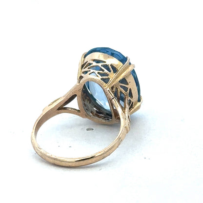9ct yellow gold ring sh26860b
