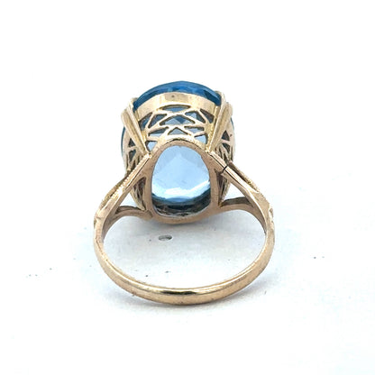 9ct yellow gold ring sh26860b