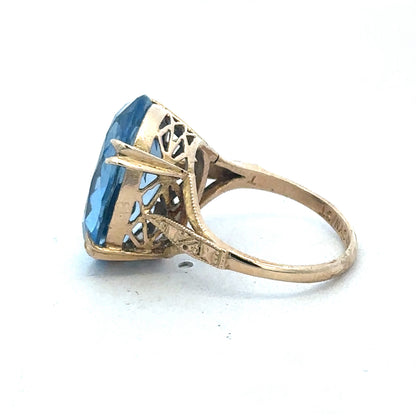9ct yellow gold ring sh26860b