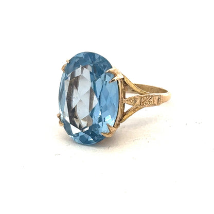 9ct yellow gold ring sh26860b