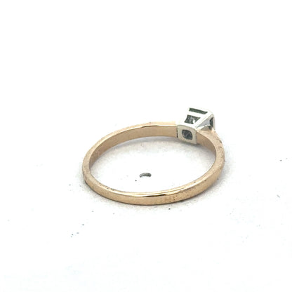 9ct yellow gold diamond ring sh24868l