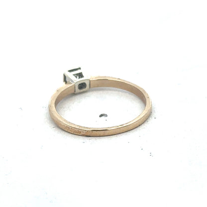 9ct yellow gold diamond ring sh24868l