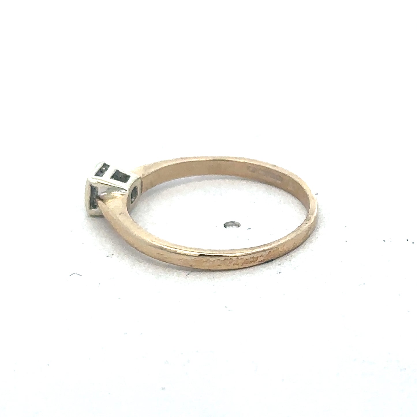 9ct yellow gold diamond ring sh24868l