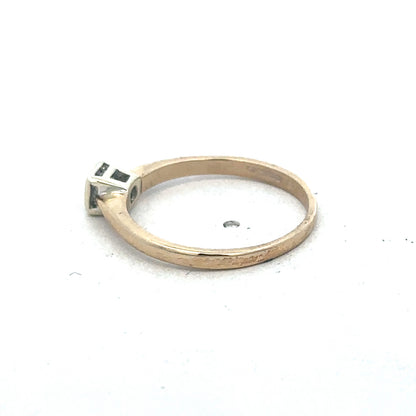 9ct yellow gold diamond ring sh24868l
