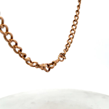 Reeves and Sons 9ct yellow gold bracelet weighing 31.3g, featuring a smooth, polished design on a white background.