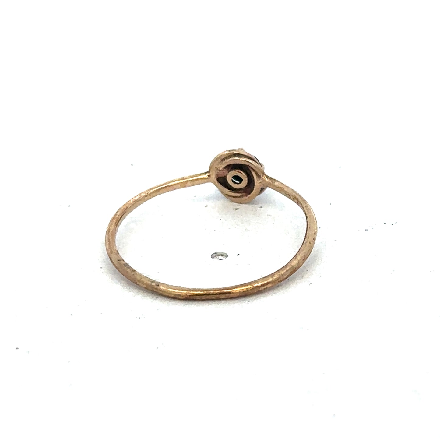 9ct yellow gold ring in size M by Reeves and Sons, featuring a smooth polished band and classic design.