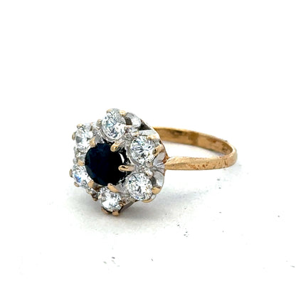 9ct yellow gold ring in size O featuring a smooth polished band, crafted by Reeves and Sons.
