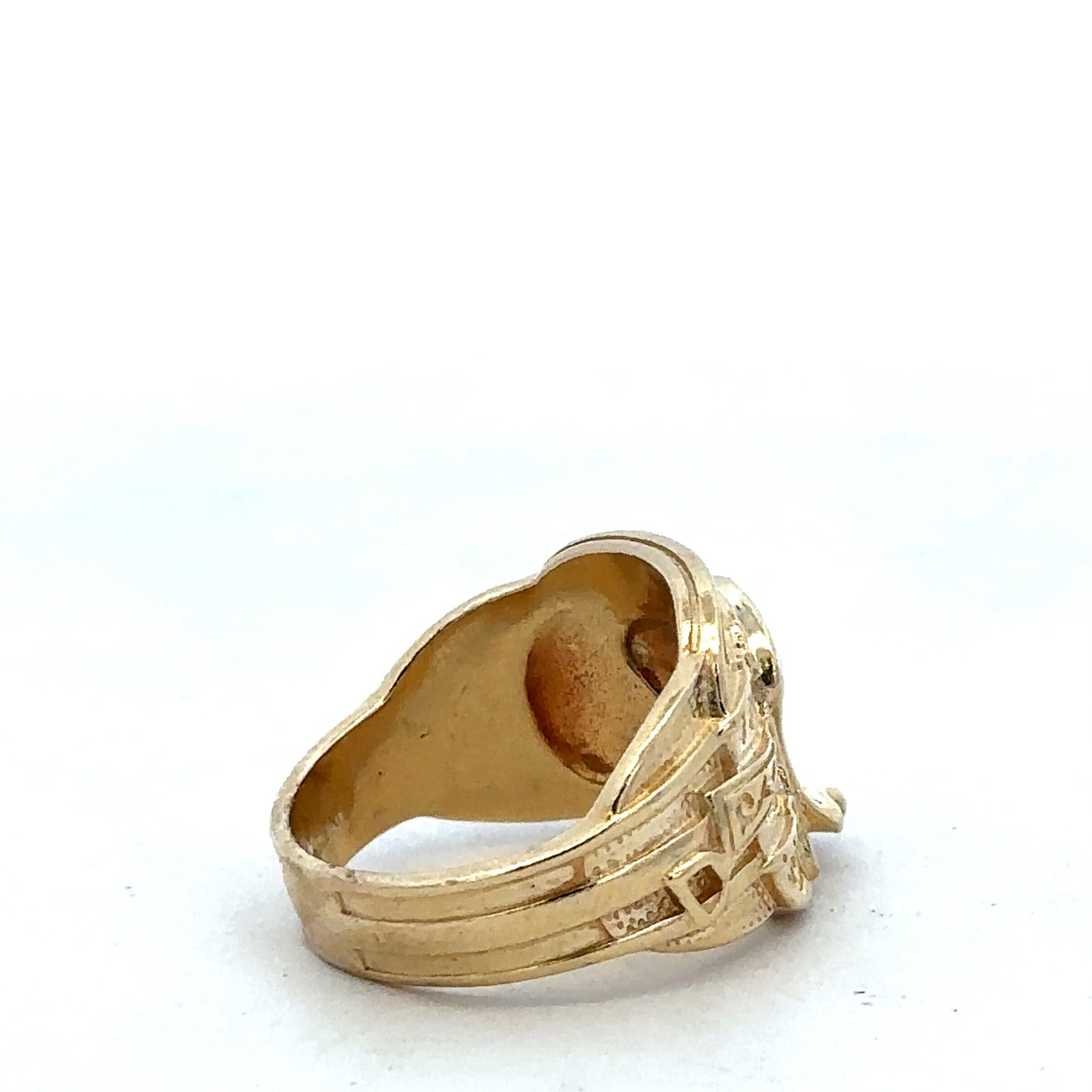 9ct gold Saddle ring sh27227b
