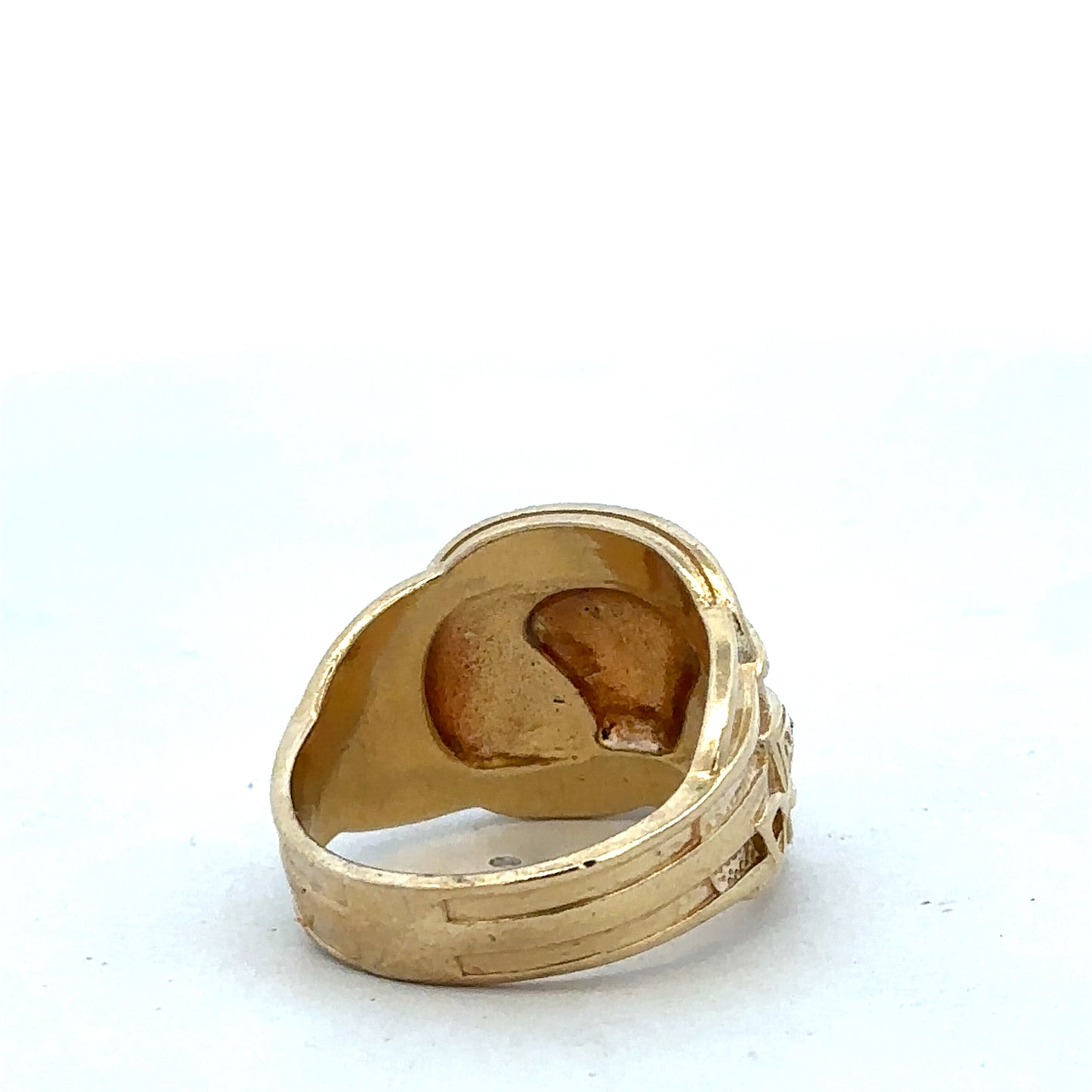 9ct gold Saddle ring sh27227b
