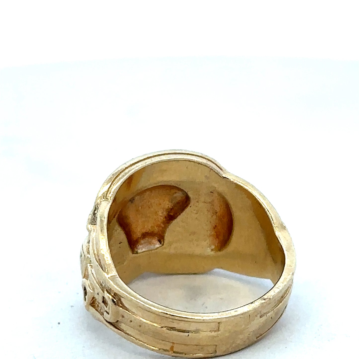 9ct gold Saddle ring sh27227b