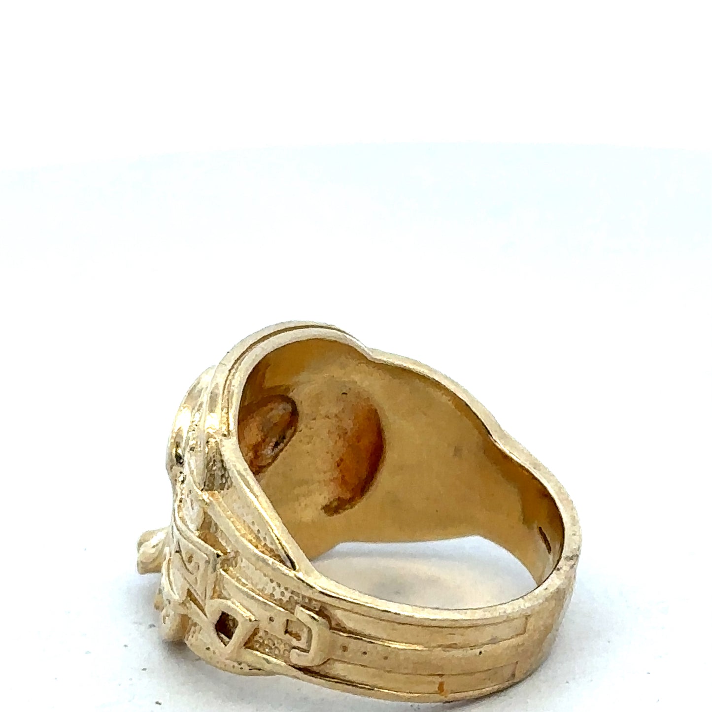 9ct gold Saddle ring sh27227b