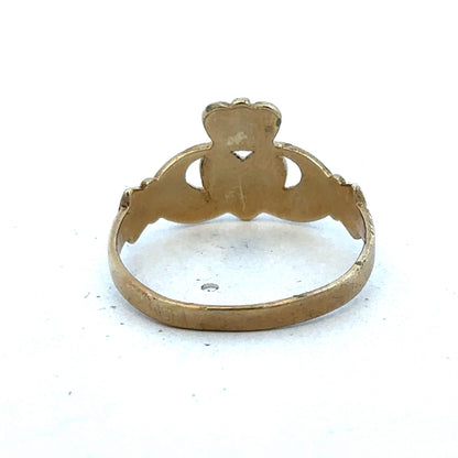 9ct yellow gold claddaugh ring sh25473l