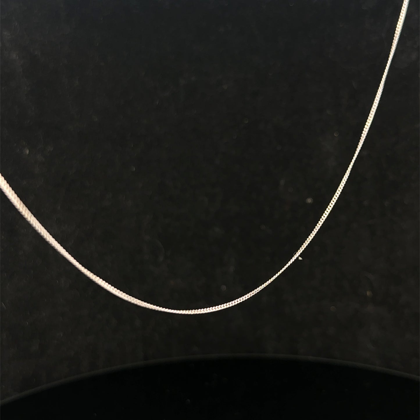 9ct white gold chain 1.5g (sh27093b)
