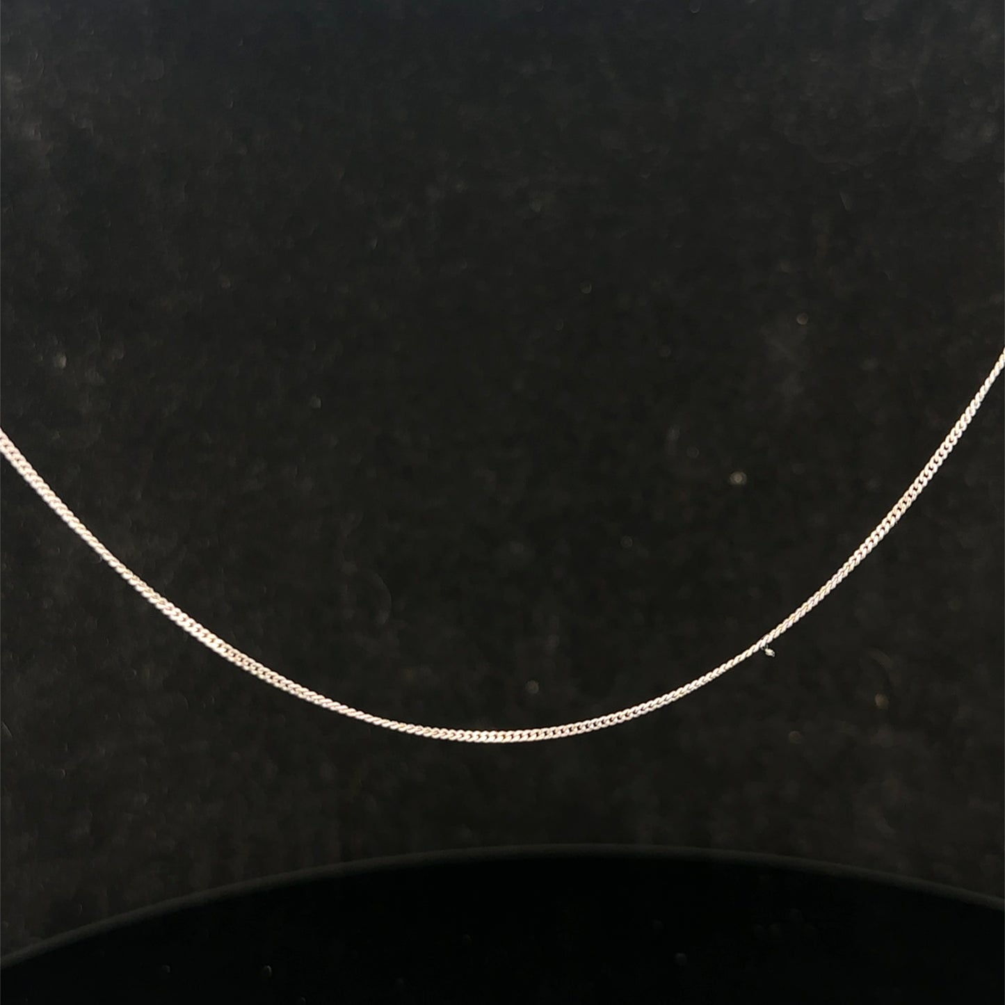 9ct white gold chain 1.5g (sh27093b)
