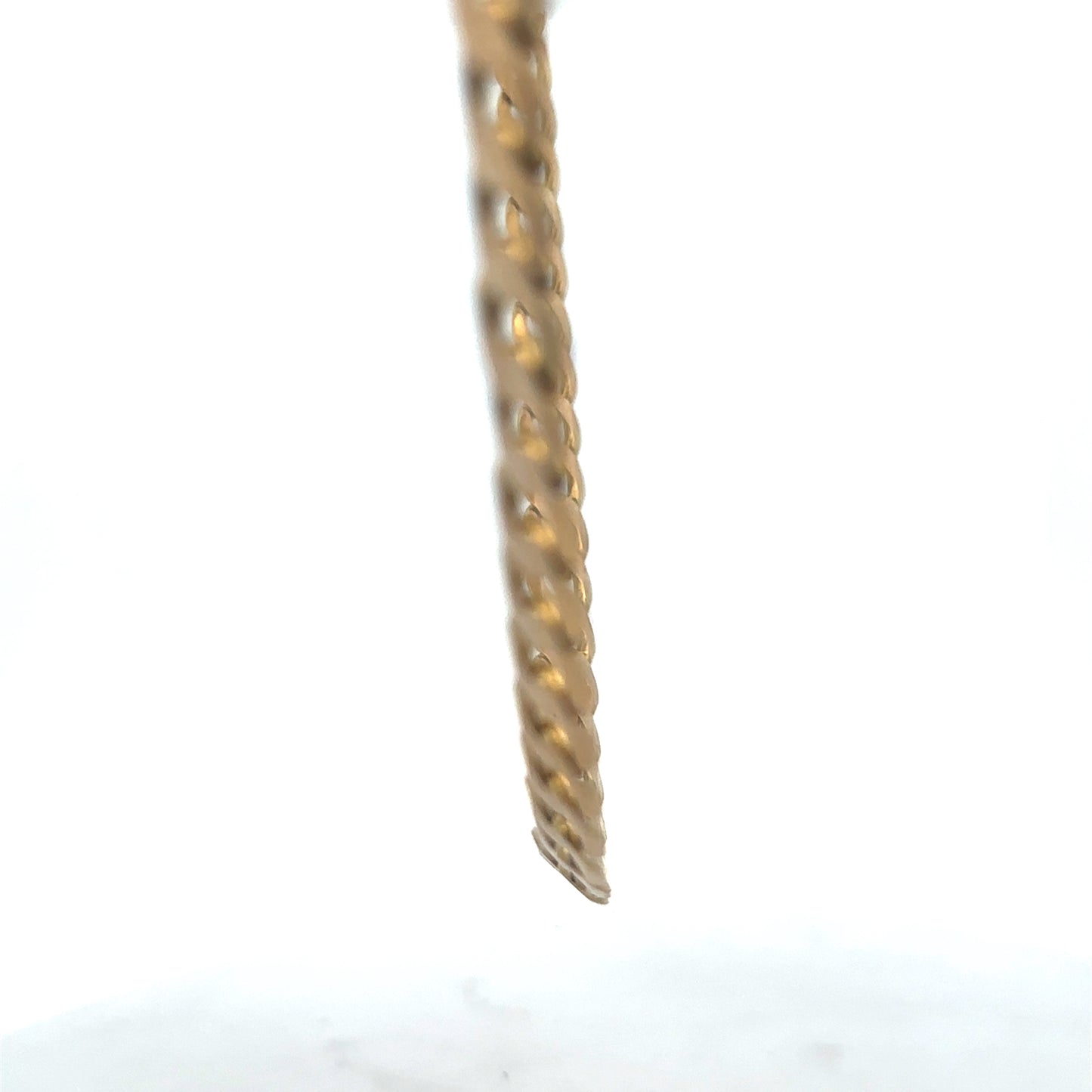 9ct yellow gold curb chain 47.6g (sh27488b)