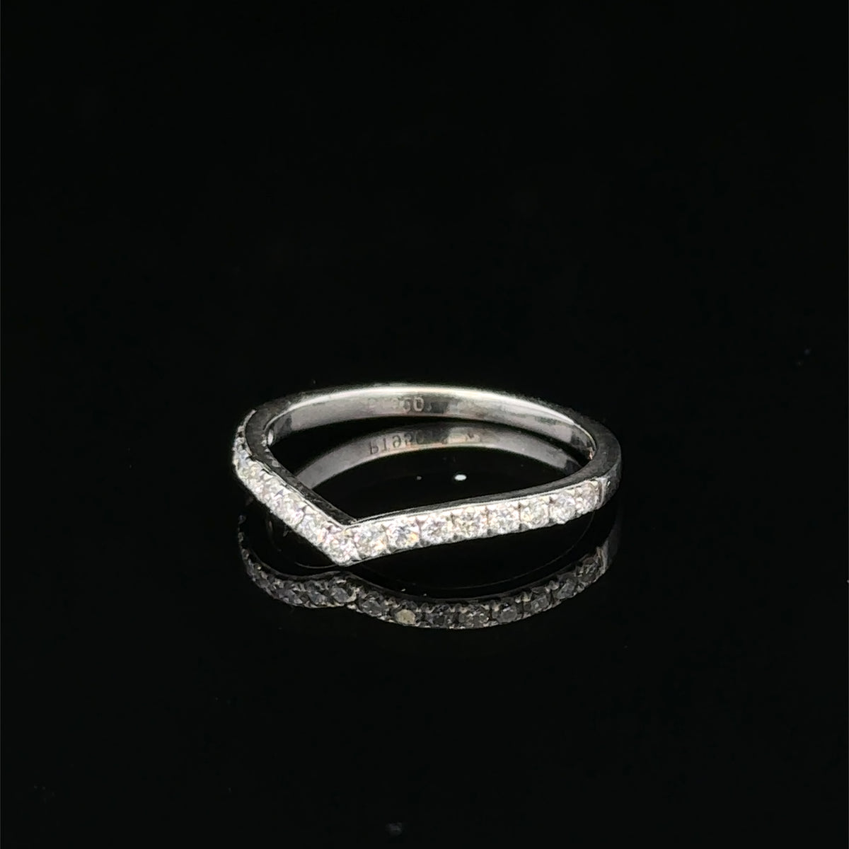 Platinum diamond ring sh25174l