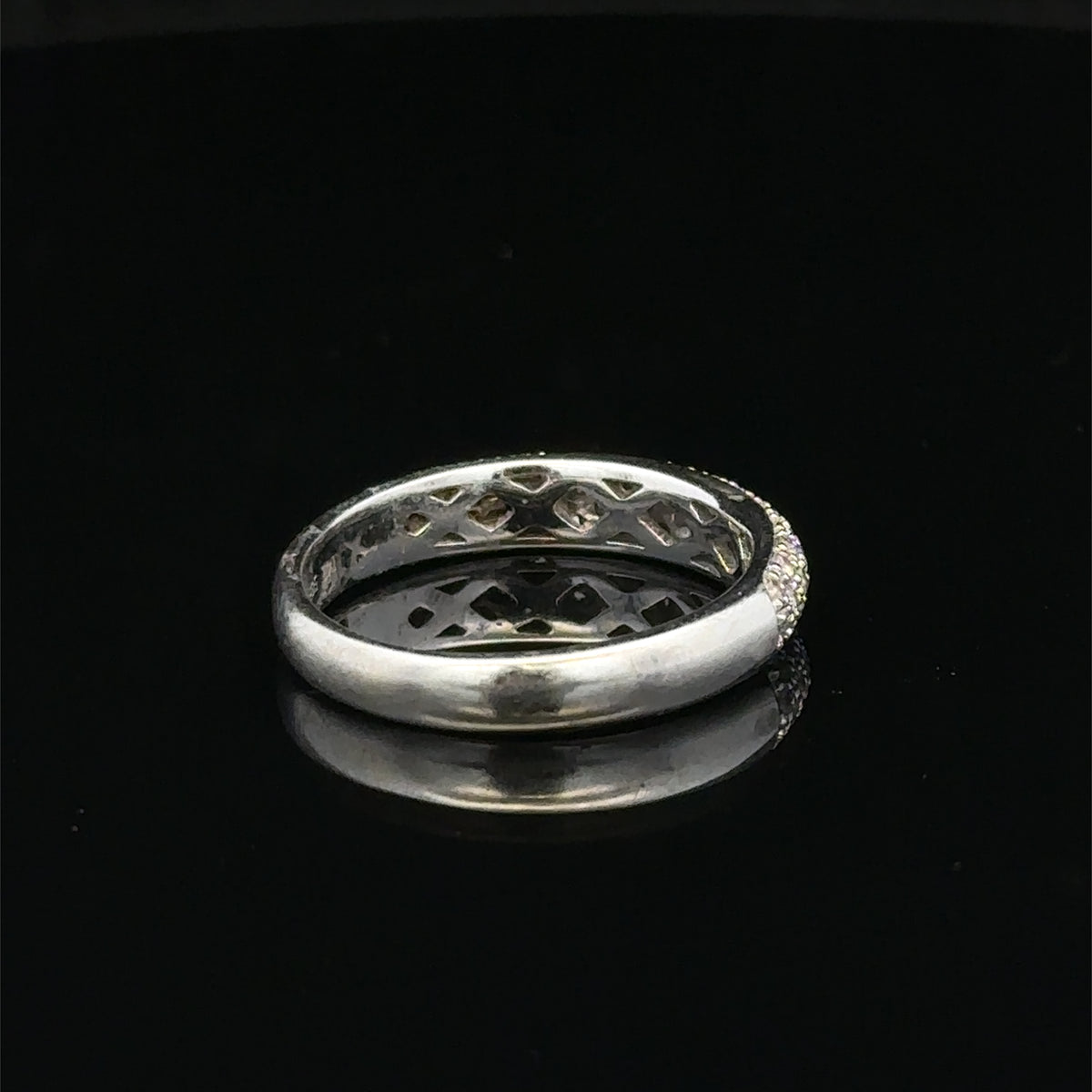 14ct white gold diamond ring  sh27476b
