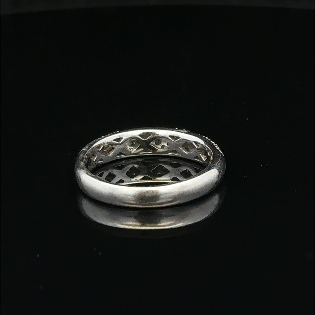 14ct white gold diamond ring  sh27476b