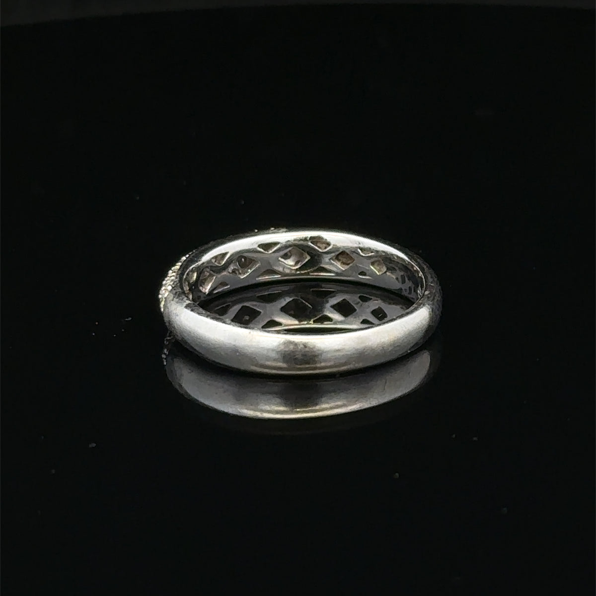 14ct white gold diamond ring  sh27476b