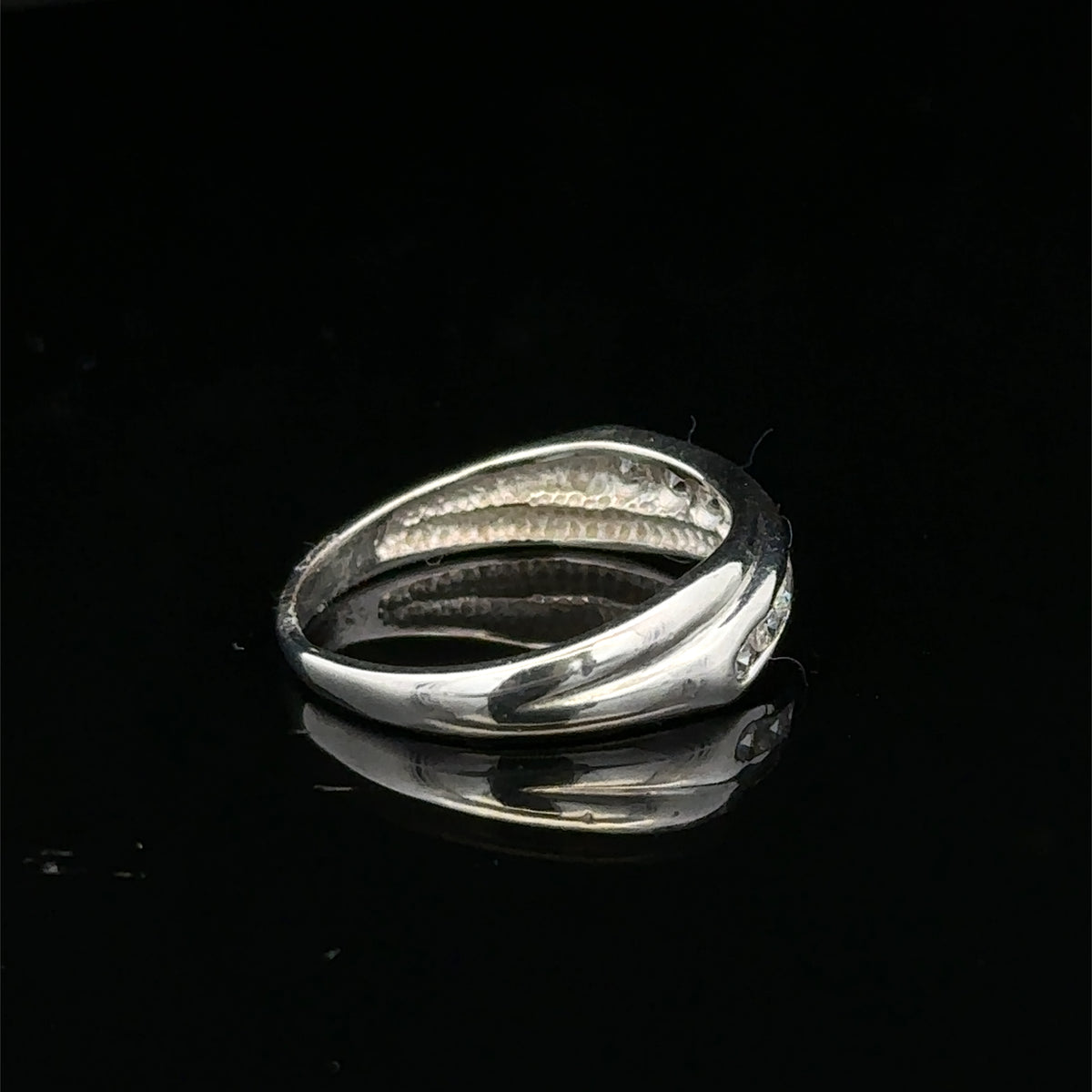 9ct white gold diamond ring sh27206b