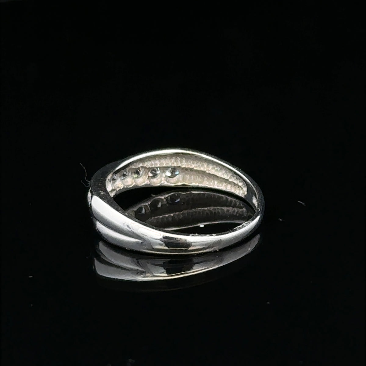 9ct white gold diamond ring sh27206b