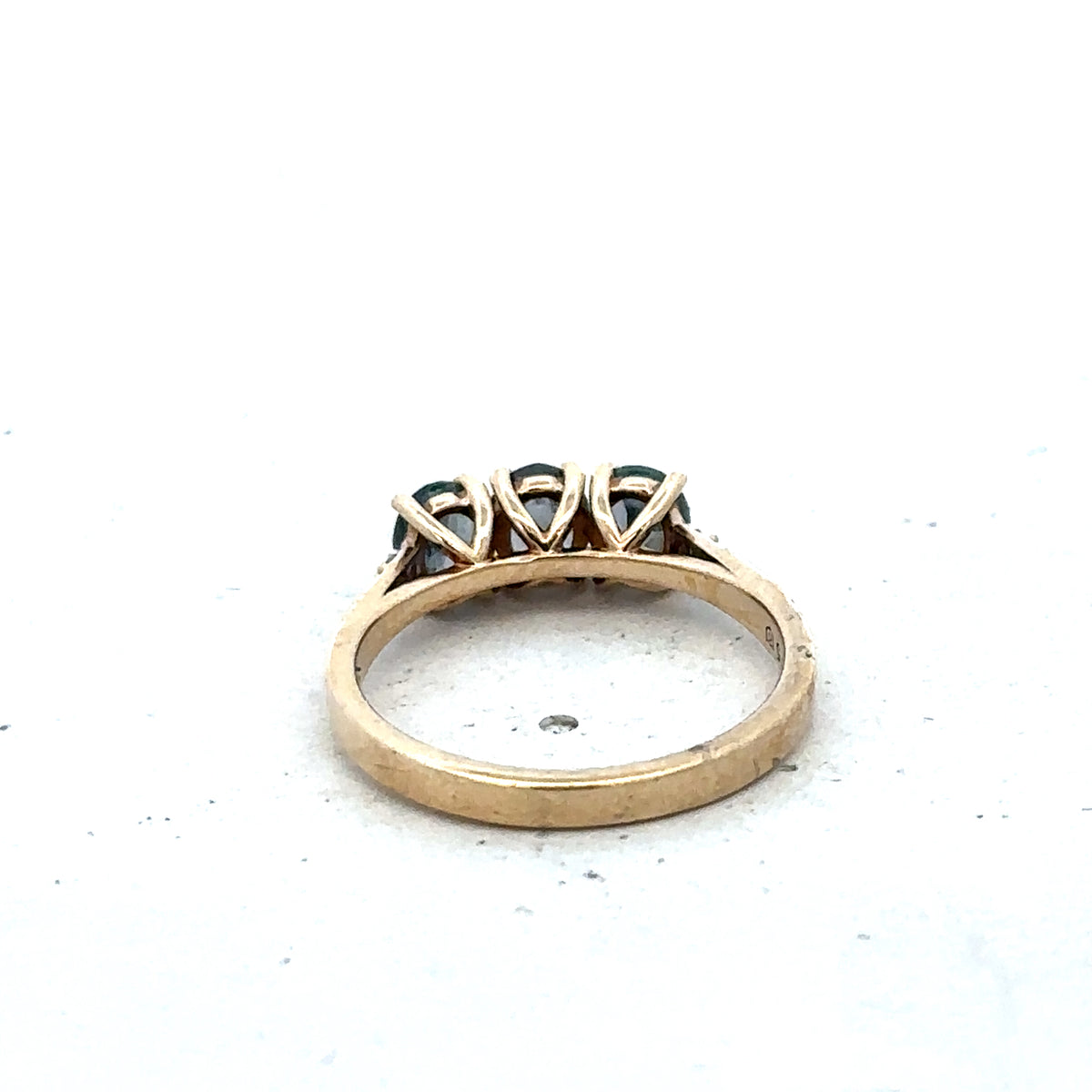 9ct yellow gold ring size L (sh25679l)