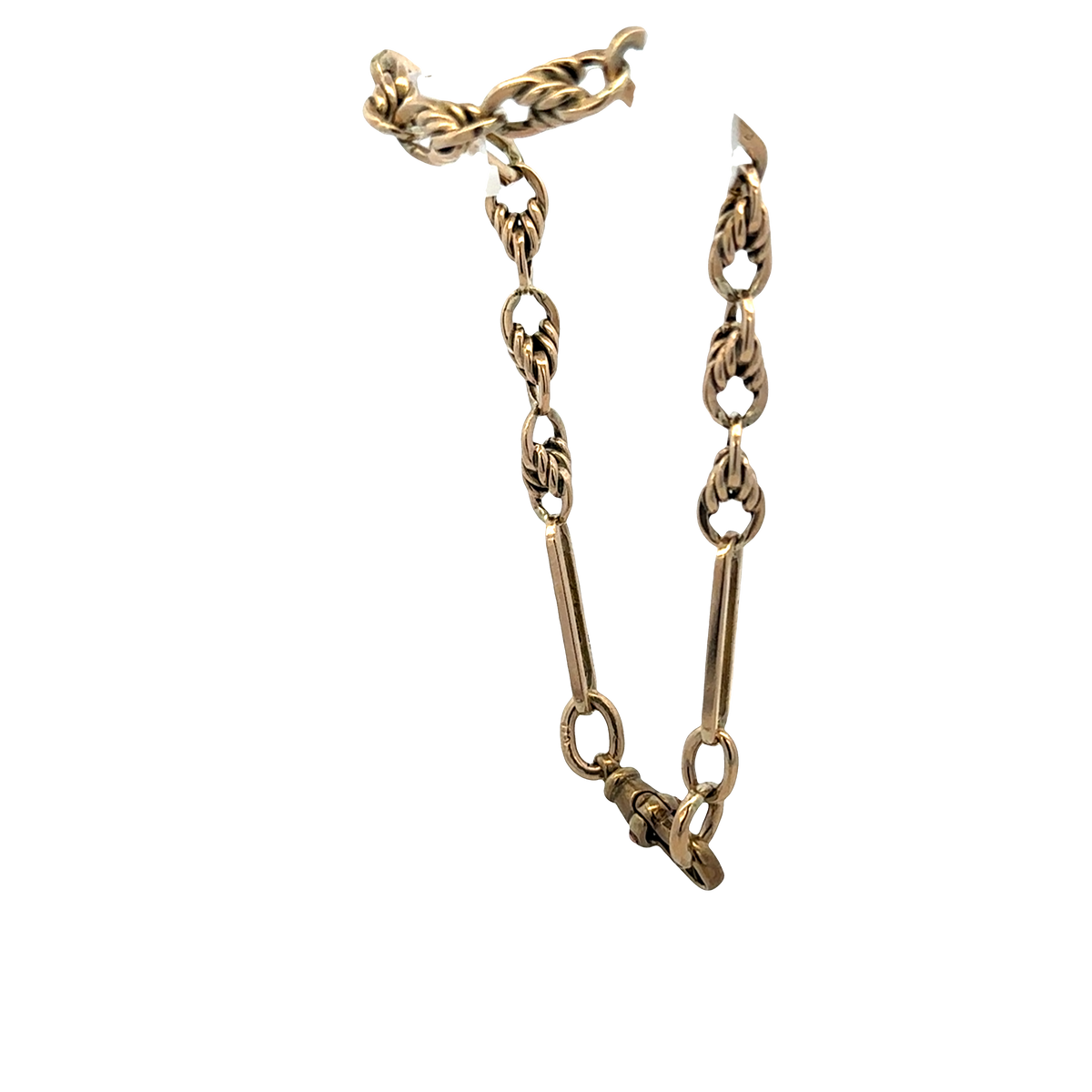 9ct yellow gold bracelet 11.1g (sh25697l)