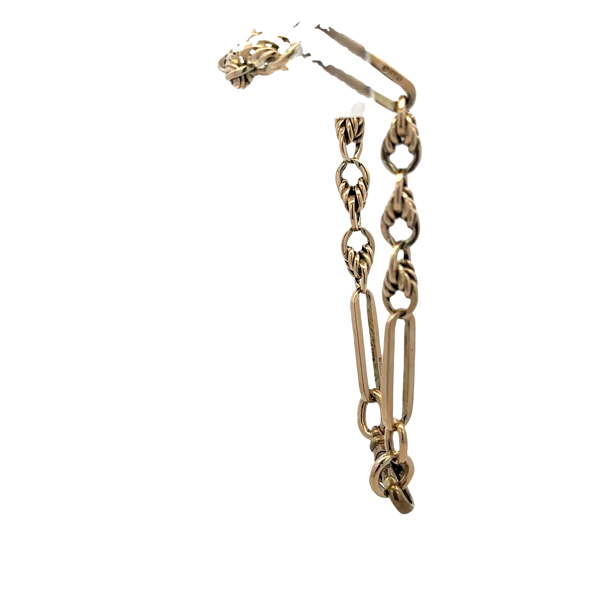 9ct yellow gold bracelet 11.1g (sh25697l)