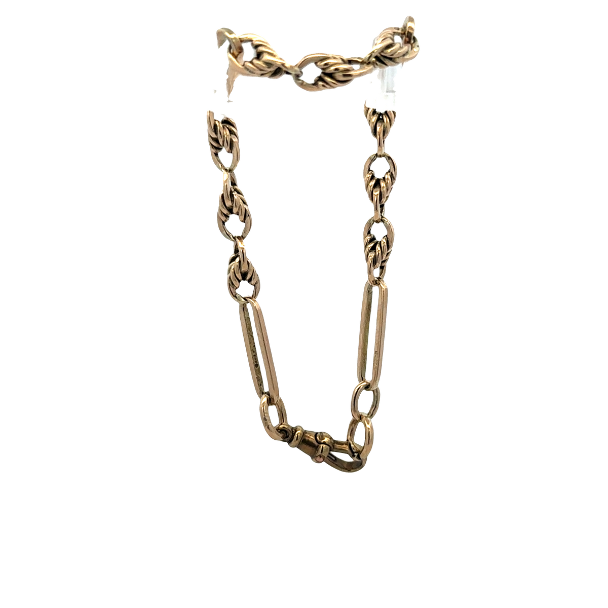 9ct yellow gold bracelet 11.1g (sh25697l)