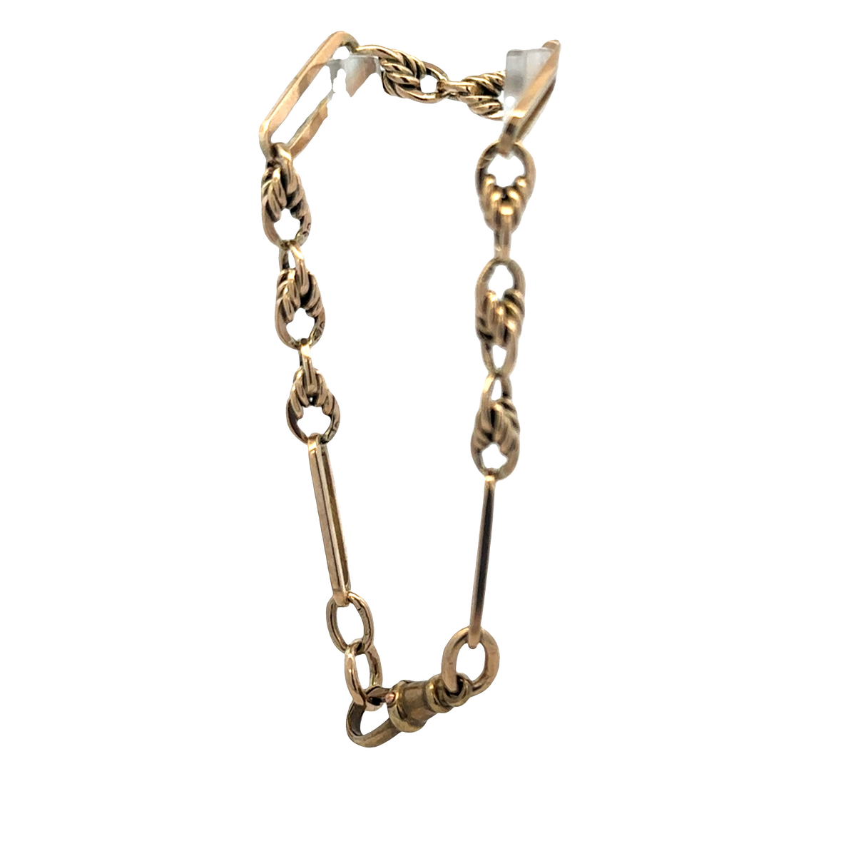 9ct yellow gold bracelet 11.1g (sh25697l)