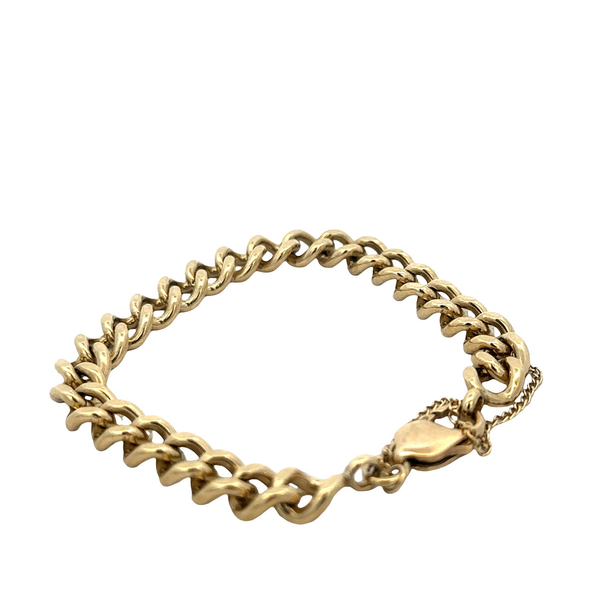 9ct yellow gold bracelet 32g (sh27590b)