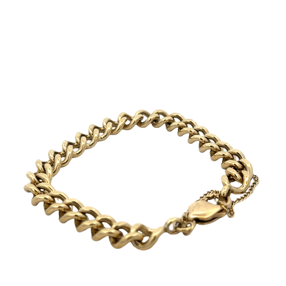 9ct yellow gold bracelet 32g (sh27590b)