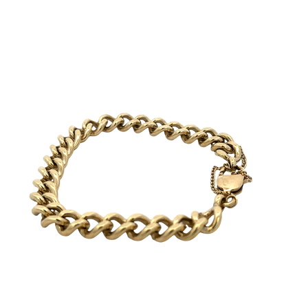 9ct yellow gold bracelet 32g (sh27590b)