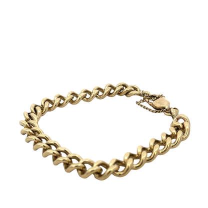 9ct yellow gold bracelet 32g (sh27590b)