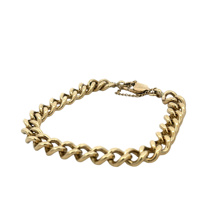 9ct yellow gold bracelet 32g (sh27590b)
