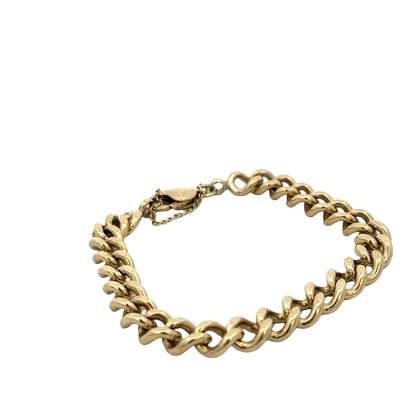 9ct yellow gold bracelet 32g (sh27590b)